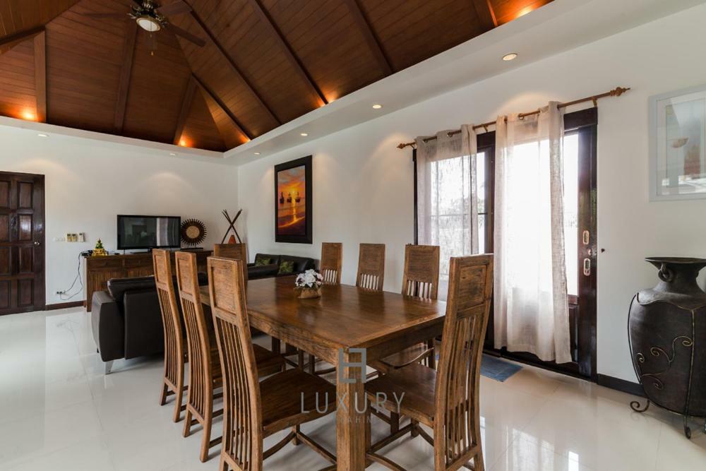 4 Bedroom Private Bali Style Villa Hh6 Huahin Kültér fotó