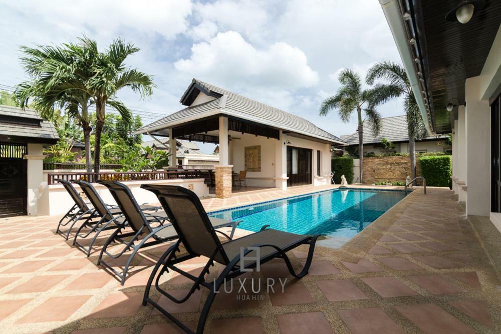 4 Bedroom Private Bali Style Villa Hh6 Huahin Kültér fotó
