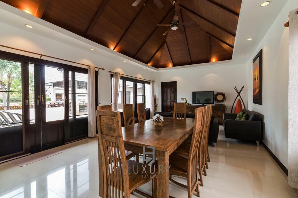 4 Bedroom Private Bali Style Villa Hh6 Huahin Kültér fotó